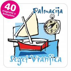 Magneti jedrilica EKO C 24 W Seget Vranjica komplet 40 ili 20 kom