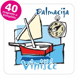 Magneti jedrilica EKO C 24 W Vinišće komplet 40 ili 20 kom