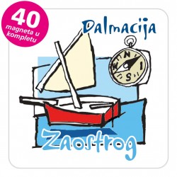 Magneti jedrilica EKO C 24 W Zaostrog komplet 40 ili 20 kom