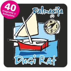 Magneti jedrilica EKO C 24 B Dugi Rat komplet 40 ili 20 kom