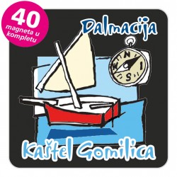 Magneti jedrilica EKO C 24 B Kaštel Gomilica komplet 40 ili 20 kom