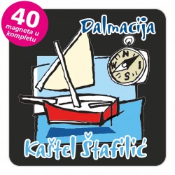 Magneti jedrilica EKO C 24 B Kaštel Štafilić komplet 40 ili 20 kom