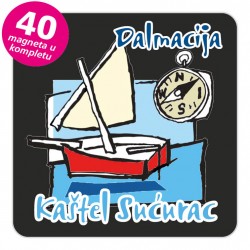 Magneti jedrilica EKO C 24 B Kaštel Sućurac Kuk komplet 40 ili 20 kom