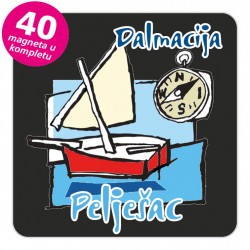 Magneti jedrilica EKO C 24 B Pelješac komplet 40 ili 20 kom