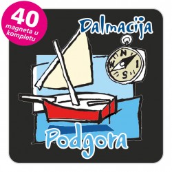 Magneti jedrilica EKO C 24 B Podgora komplet 40 ili 20 kom