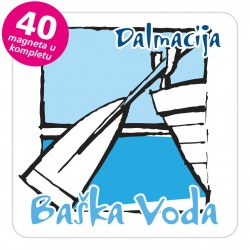Magneti veslo EKO C 25 W Baška Voda komplet 40 ili 20 kom