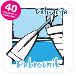 Magneti veslo EKO C 25 W Dubrovnik komplet 40 ili 20 kom
