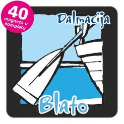Magneti veslo EKO C 25 B Blato komplet 40 ili 20 kom