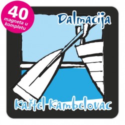 Magneti veslo EKO C 25 B Kaštel Kambelovac komplet 40 ili 20 kom