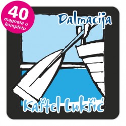 Magneti veslo EKO C 25 B Kaštel Lukšić komplet 40 ili 20 kom