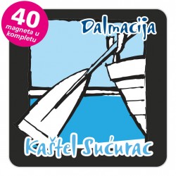 Magneti veslo EKO C 25 B Kaštel Sućurac Kuk komplet 40 ili 20 kom