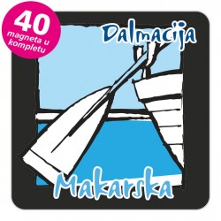 Magneti veslo EKO C 25 B Makarska komplet 40 ili 20 kom