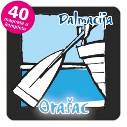 Magneti veslo EKO C 25 B Orašac komplet 40 ili 20 kom