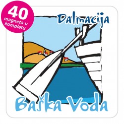 Magneti veslo EKO C 26 W Baška Voda komplet 40 ili 20 kom