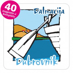 Magneti veslo EKO C 26 W Dubrovnik komplet 40 ili 20 kom