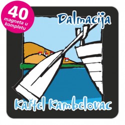 Magneti veslo EKO C 26 B Kaštel Kambelovac komplet 40 ili 20 kom