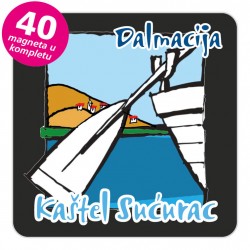 Magneti veslo EKO C 26 B Kaštel Sućurac Kuk komplet 40 ili 20 kom