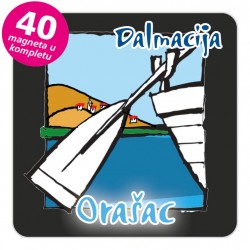 Magneti veslo EKO C 26 B Orašac komplet 40 ili 20 kom