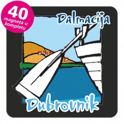 Magneti veslo EKO C 26 B Dubrovnik komplet 40 ili 20 kom