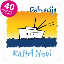 Magneti brod EKO C 27 W Kaštel Novi komplet 40 ili 20 kom