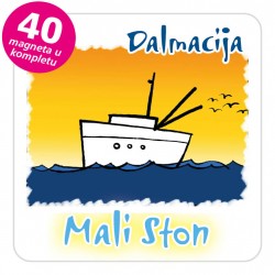 Magneti brod EKO C 27 W Mali Ston komplet 40 ili 20 kom