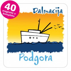 Magneti brod EKO C 27 W Podgora komplet 40 ili 20 kom