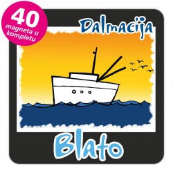 Magneti brod EKO C 27 B Blato komplet 40 ili 20 kom