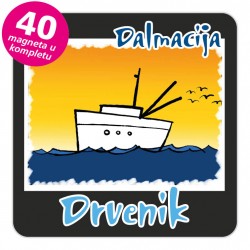 Magneti brod EKO C 27 B Drvenik komplet 40 ili 20 kom