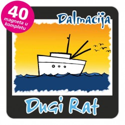 Magneti brod EKO C 27 B Dugi Rat komplet 40 ili 20 kom