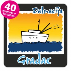 Magneti brod EKO C 27 B Gradac komplet 40 ili 20 kom