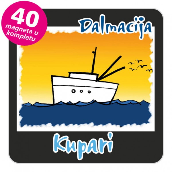 Magneti brod EKO C 27 B Kupari komplet 40 ili 20 kom