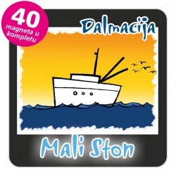 Magneti brod EKO C 27 B Mali Ston komplet 40 ili 20 kom