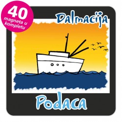 Magneti brod EKO C 27 B Podaca komplet 40 ili 20 kom