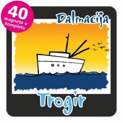 Magneti brod EKO C 27 B Trogir komplet 40 ili 20 kom