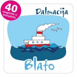 Magneti brod EKO C 28 W Blato komplet 40 ili 20 kom