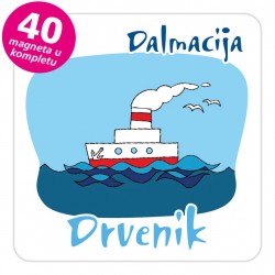 Magneti brod EKO C 28 W Drvenik komplet 40 ili 20 kom