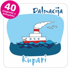 Magneti brod EKO C 28 W Kupari komplet 40 ili 20 kom