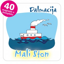 Magneti brod EKO C 28 W Mali Ston komplet 40 ili 20 kom