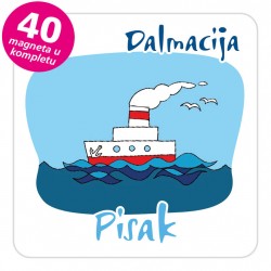 Magneti brod EKO C 28 W Pisak komplet 40 ili 20 kom