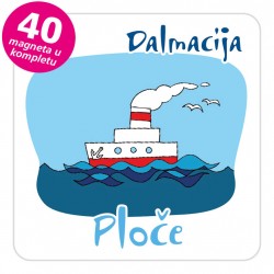 Magneti brod EKO C 28 W Ploče komplet 40 ili 20 kom