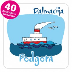 Magneti brod EKO C 28 W Podgora komplet 40 ili 20 kom