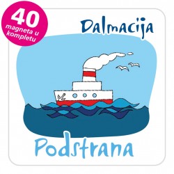 Magneti brod EKO C 28 W Podstrana komplet 40 ili 20 kom