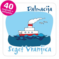 Magneti brod EKO C 28 W Seget Vranjica komplet 40 ili 20 kom