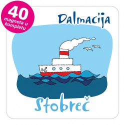 Magneti brod EKO C 28 W Stobreč komplet 40 ili 20 kom