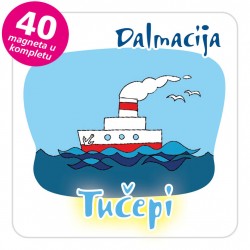 Magneti brod EKO C 28 W Tučepi komplet 40 ili 20 kom