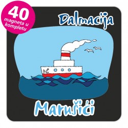 Magneti brod EKO C 28 B Marušići komplet 40 ili 20 kom