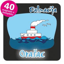 Magneti brod EKO C 28 B Orašac komplet 40 ili 20 kom