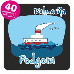 Magneti brod EKO C 28 B Podgora komplet 40 ili 20 kom