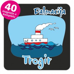 Magneti brod EKO C 28 B Trogir komplet 40 ili 20 kom