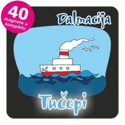 Magneti brod EKO C 28 B Tučepi komplet 40 ili 20 kom